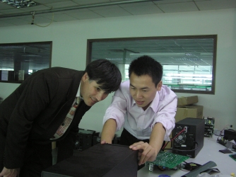 Shenzhen HRD SCI&amp;TECH CO.,Ltd linha de produção da fábrica