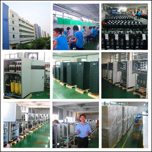 HF em linha UPS da série 3PHASE de Powerwell (América) 10 - 80Kva, 208 - 120Vac, 220 - 127Vac