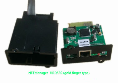 10 / conexão interna do dedo do ouro do cartão do SNMP 100BaseT para o monitor de UPS