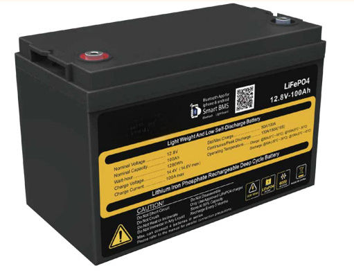 bateria do ferro do lítio de 12.8V 6AH com caso de AGM