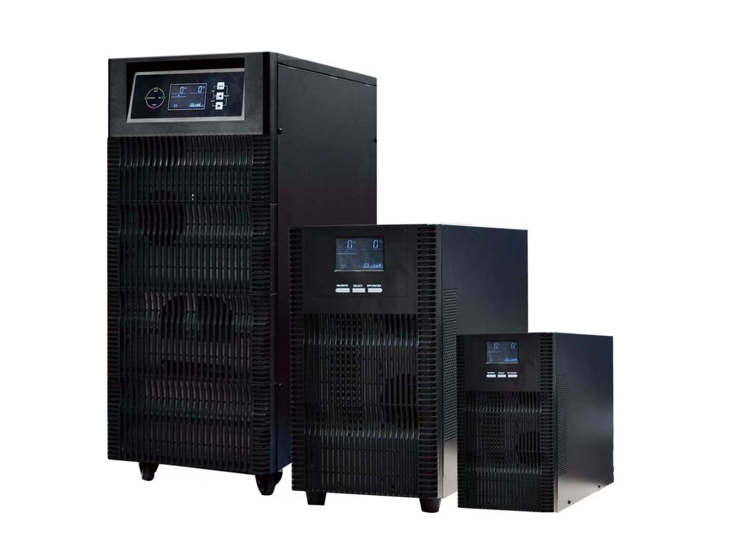 Tensão entrada de alta frequência em linha da fonte de alimentação ininterrupta 6KVA 220V