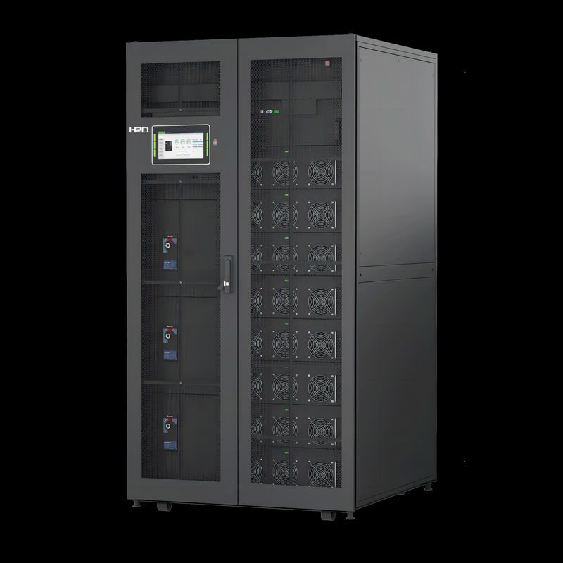 Série HQM-H UPS modular 240kVA -720kVA 480Vac/60Hz Carregador com 3 estágios de carregamento